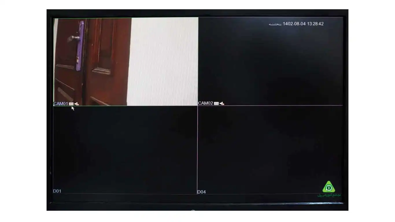 از کجا بفهمیم دوربین مدار بسته ضبط میکند؟