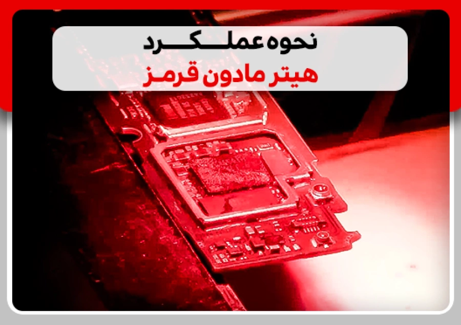 نحوه عملکرد هیتر مادون قرمز