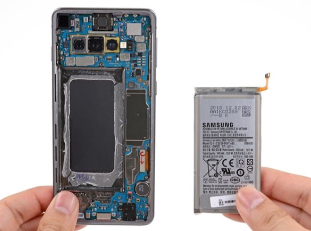 تعویض باتری Samsung Galaxy S10
