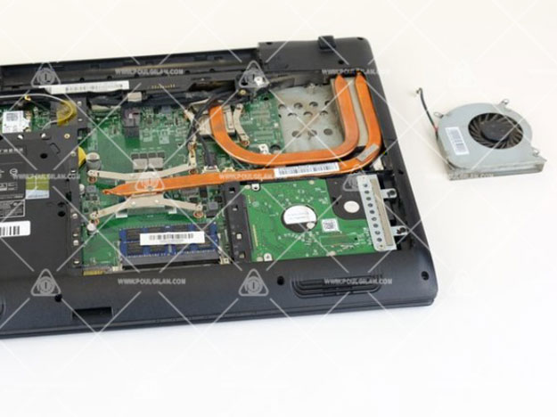 تعویض فن MSI GP60 2PE Leopard