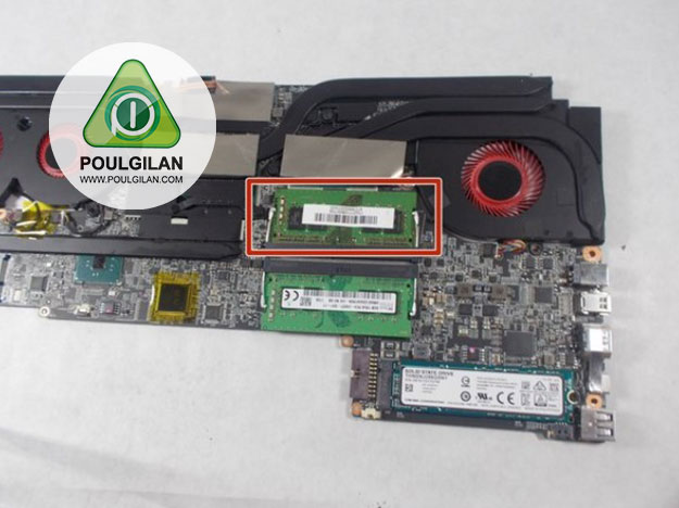 تعویض رم MSI GS63VR 7RF Stealth Pro