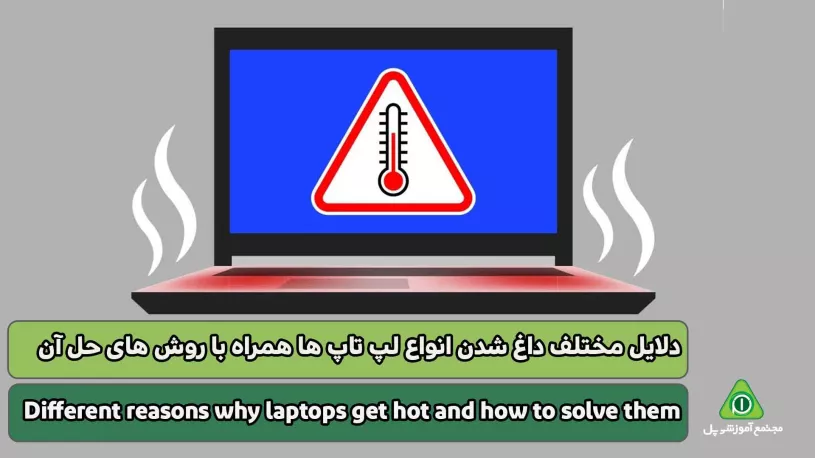 دلایل مختلف داغ شدن انواع لپ تاپ ها همراه با روش های حل آن