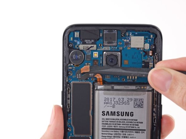 تعویض باتری Samsung Galaxy S8