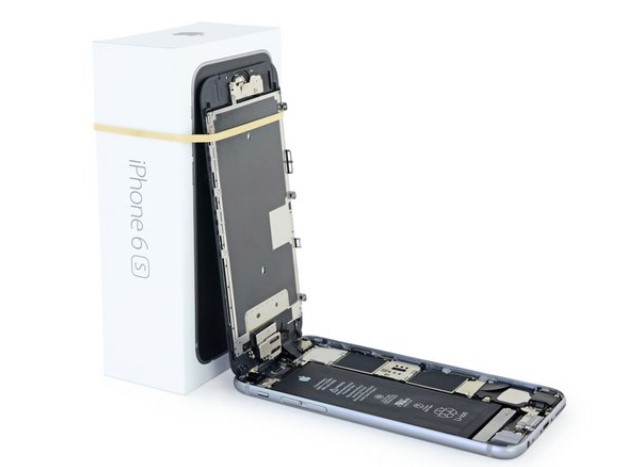 تعویض اسپیکر iPhone 6s