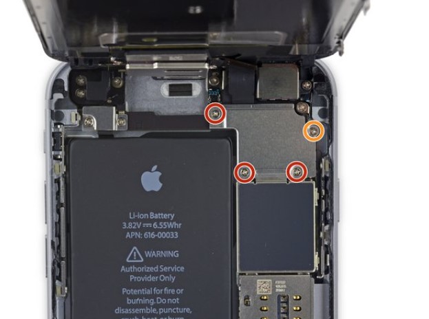 جدا کردن دوربین اصلی iPhone 6s